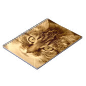 Carnet de journal rayé par spirale d'amoureux de (Côté gauche)