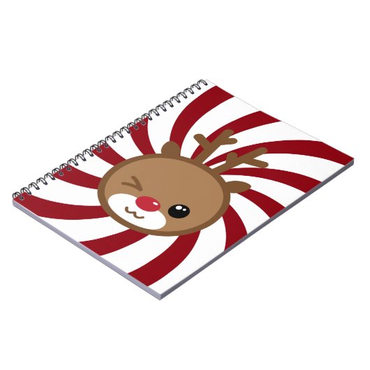 Carnet de Kawaii Reindeer (Côté gauche)