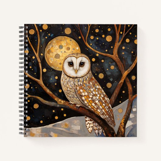 Carnet de Klimt Owl/Sketchbook (Devant)