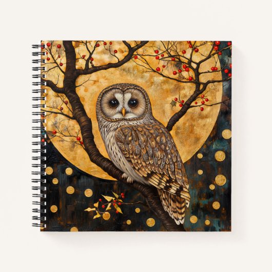 Carnet de Klimt Owl/Sketchbook (Devant)