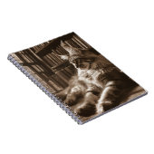 Carnet de la bibliothèque de félins (Côté Droit)