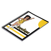 Carnet de la bordure jaune danseur #2 (Côté gauche)