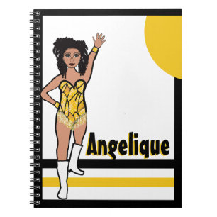 Carnet de la bordure jaune danseur #2