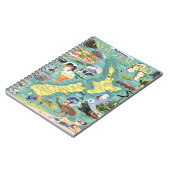 Carnet de la carte de la Nouvelle-Zélande (Côté gauche)