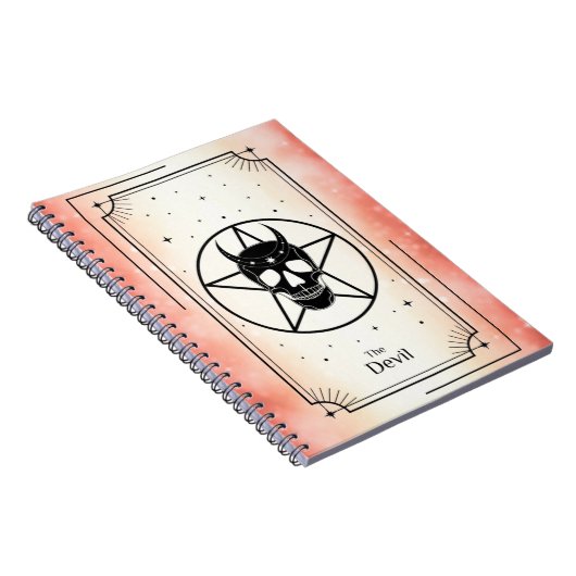 Carnet de la carte Devil Tarot (Côté Droit)