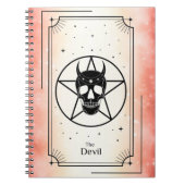 Carnet de la carte Devil Tarot (Devant)