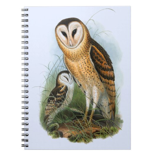 Carnet de la Chouette d'Herbe (80 Pages B&W) (Devant)