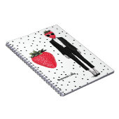 Carnet de la Dame des Affaires Fraise – Mode Migno (Côté Droit)