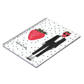 Carnet de la Dame des Affaires Fraise – Mode Migno (Côté gauche)