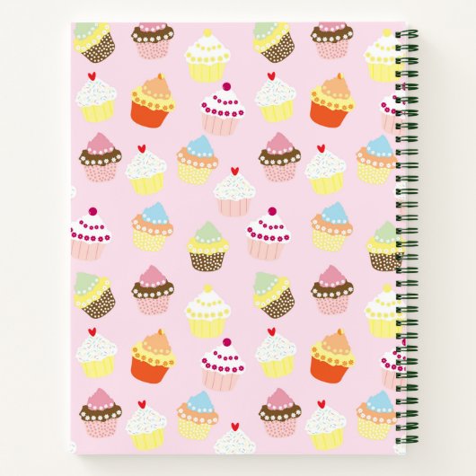 Carnet de la fête de Cupcake (Dos)