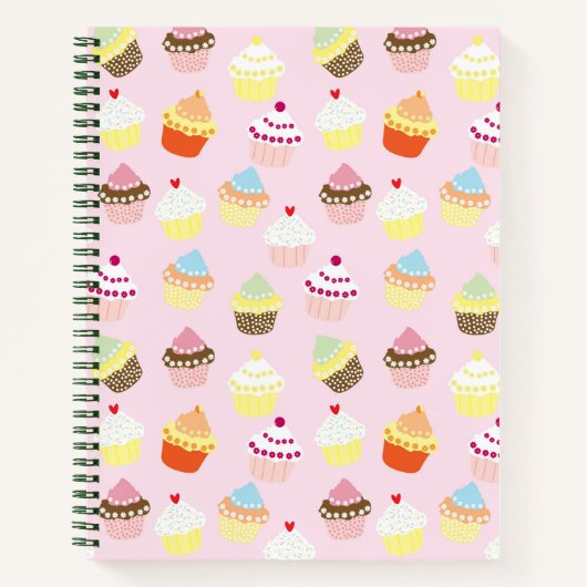 Carnet de la fête de Cupcake (Devant)