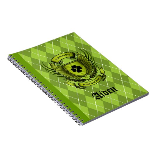 Carnet de la fête de St. Patricks (Côté Droit)