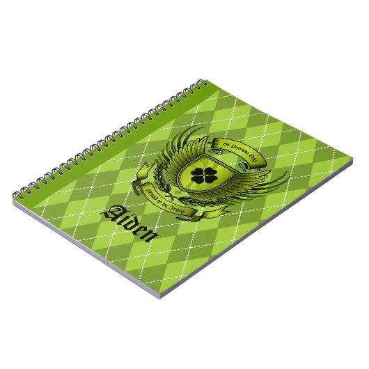 Carnet de la fête de St. Patricks (Côté gauche)