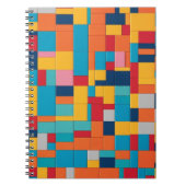 Carnet de la grille de blocs de couleur jouable (Devant)