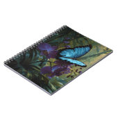 Carnet de la jungle des orchidées bleues (Côté gauche)