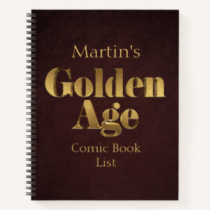 Carnet de la liste des bandes dessinées de l'âge d