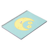 Carnet de la Lune de Kawaii et des étoiles (Côté gauche)