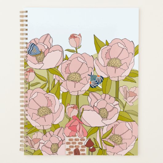 Carnet de la maison de fées Peony (Devant)