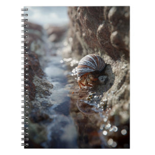 Carnet de la marée de crabe Hermit