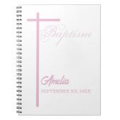 Carnet De la mère de Dieu sur le baptême de la fille Pers (Devant)