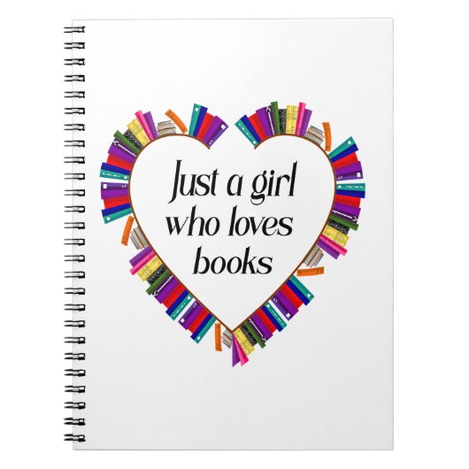 Carnet de la passionnée de livres (Devant)