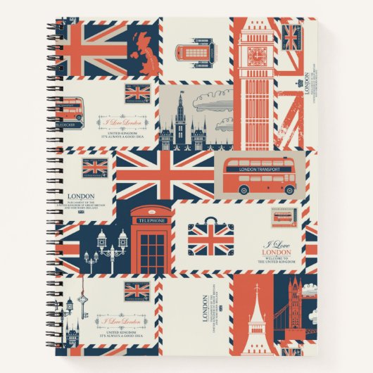 Carnet de la Poste de Londres (Devant)