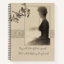 Carnet de la Silhouette Victorienne Vintage