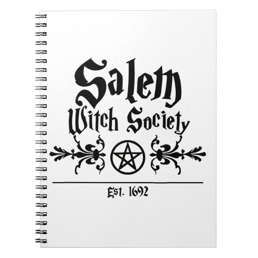 Carnet de la Société Salem Witch (Devant)