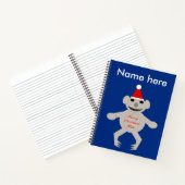 Carnet de la spirale de l'ours Koala de Noël austr (Intérieur)