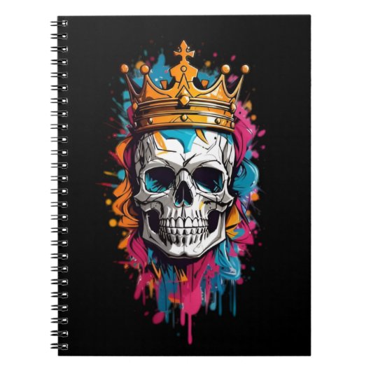 Carnet de la spirale du crâne royal (Devant)