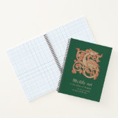 Carnet de la spirale du Dragon médiéval (Intérieur)
