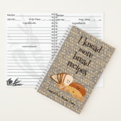 Carnet de la spirale du journal du pain (À l'intérieur)