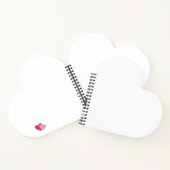 Carnet de la spirale en forme de coeur personnalis (Intérieur)