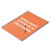 Carnet de la spirale généalogique (orange) (Côté gauche)
