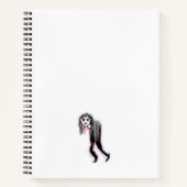 Carnet de la spirale goth (Devant)