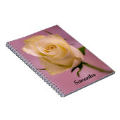 Carnet de la spirale rose blanche (Côté Droit)