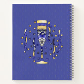 Carnet de la spirale toast du Nouvel An (Dos)