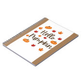 Carnet de la vibe d'automne (Côté gauche)