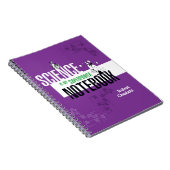 Carnet de laboratoire de biologie scientifique per (Côté Droit)