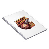 Carnet de lancement de fusée dynamique et audacieu (Côté Droit)