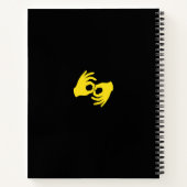 Carnet de langue des signes – Notes ASL (Dos)