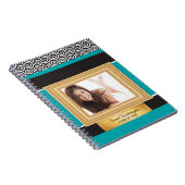Carnet de l'année turquoise de graduation de la ph (Côté Droit)