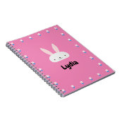 Carnet de lapin rose (Côté Droit)