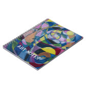 CARNET DE L'ARTISTE PAULA REILLY. (Côté gauche)