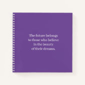 carnet de l'école d'affirmation positive (Devant)