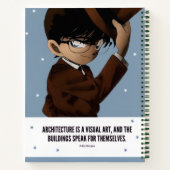 Carnet de l'école de détective - édition arabe (Dos)