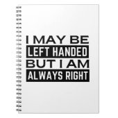 Carnet de Left Hander (Devant)