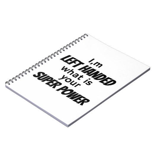 Carnet de Left Hander (Côté gauche)