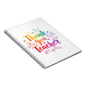 Carnet de l'enseignant - Merci, enseignant! (Côté Droit)