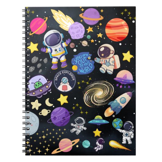 Carnet de l'espace extra-atmosphérique (Devant)